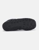 New Balance 574 Black Synthetic Suede/Mesh Sneakers