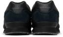 New Balance 574 Black Synthetic Suede/Mesh Sneakers