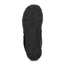 New Balance 574 Black Synthetic Suede/Mesh Sneakers