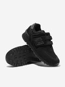 New Balance 574 Black Synthetic Suede/Mesh Sneakers