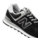 New Balance 574 Black Trainers