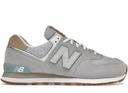 New Balance 574 Black White Grey Gum