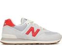 New Balance 574 Black White Grey Gum