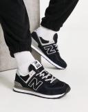 New Balance 574 'Black White' Sneaker | Men's Size 10