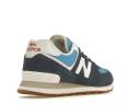 New Balance 574 Blue White Gum