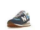 New Balance 574 Blue White Gum