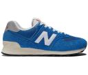 New Balance 574 Blue White Silver