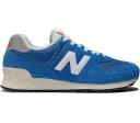 New Balance 574 Blue White Silver