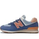 New Balance 574 Blue White Silver