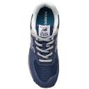 New Balance 574 Core Shoes Dark Blue Grey Kids - 36