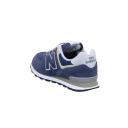 New Balance 574 Core Shoes Dark Blue Grey Kids - 36
