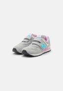 New Balance 574 Grey Velvet Suede/Heather Mesh Sneakers