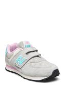 New Balance 574 Grey Velvet Suede/Heather Mesh Sneakers