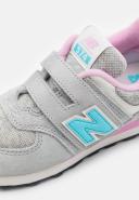 New Balance 574 Grey Velvet Suede/Heather Mesh Sneakers