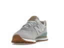 New Balance 574 Grey White Light Blue Gum