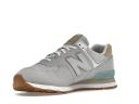 New Balance 574 Grey White Light Blue Gum