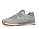 New Balance 574 Grey White Light Blue Gum