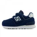 New Balance 574 Holographic Trainers Infant Pink EU 21 Boy
