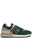 New Balance 574 Legacy Green Silver Shoes - Size 5 - Green/White