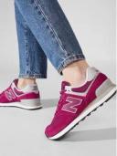 New Balance 574 Lilac White Grey
