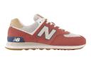 New Balance 574 Mineral Red White Gum