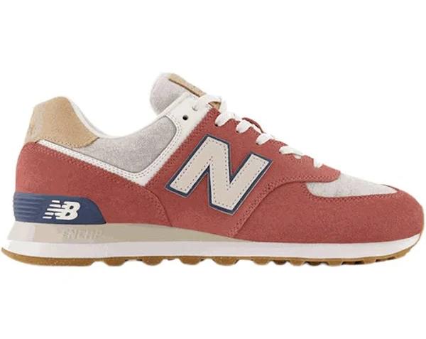 New Balance 574 Mineral Red White Gum