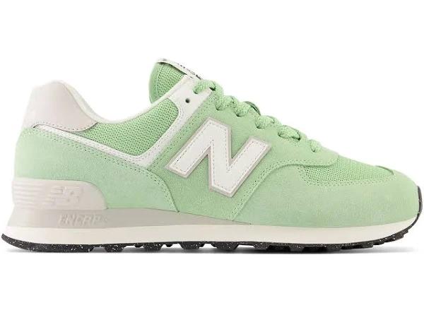 New Balance 574 Mint White