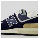 New Balance 574 Navy White Beige