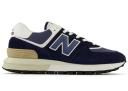 New Balance 574 Navy White Beige