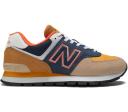 New Balance 574 Navy White Gum