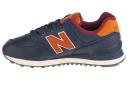 New Balance 574 NB Navy Classic Burgundy