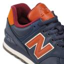 New Balance 574 NB Navy Classic Burgundy