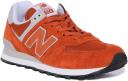 New Balance 574 Orange Grey