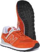 New Balance 574 Orange Grey