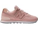 New Balance 574 Pink Blue Orange (Women's)