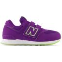 New Balance 574 PS Trainers Purple EU 28 Boy