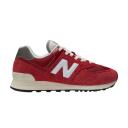 New Balance 574 Red/White