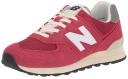 New Balance 574 Red/White