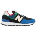 New Balance 574 Rugged Black Captain Blue