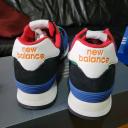 New Balance 574 Rugged Black Captain Blue
