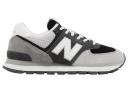 New Balance 574 Rugged Black Dark Grey Light Grey