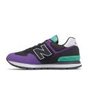 New Balance 574 Rugged Black Prism Purple