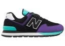 New Balance 574 Rugged Black Prism Purple
