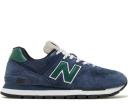 New Balance 574 Rugged Grey Yellow Emerald
