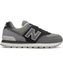 New Balance 574 Rugged Grey Yellow Emerald