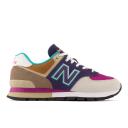 New Balance 574 Rugged 'Navy Brown' Sneakers | Blue | Men's Size 8.5