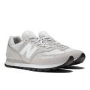 New Balance 574 Rugged Raincloud - Size 8 - White/Grey/Black
