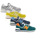 New Balance 574 Shoes Green Navy Blue - 47.5