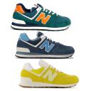 New Balance 574 Shoes Green Navy Blue - 47.5
