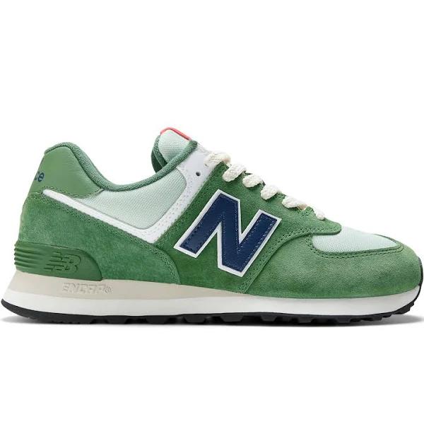 New Balance 574 Shoes Green Navy Blue - 47.5